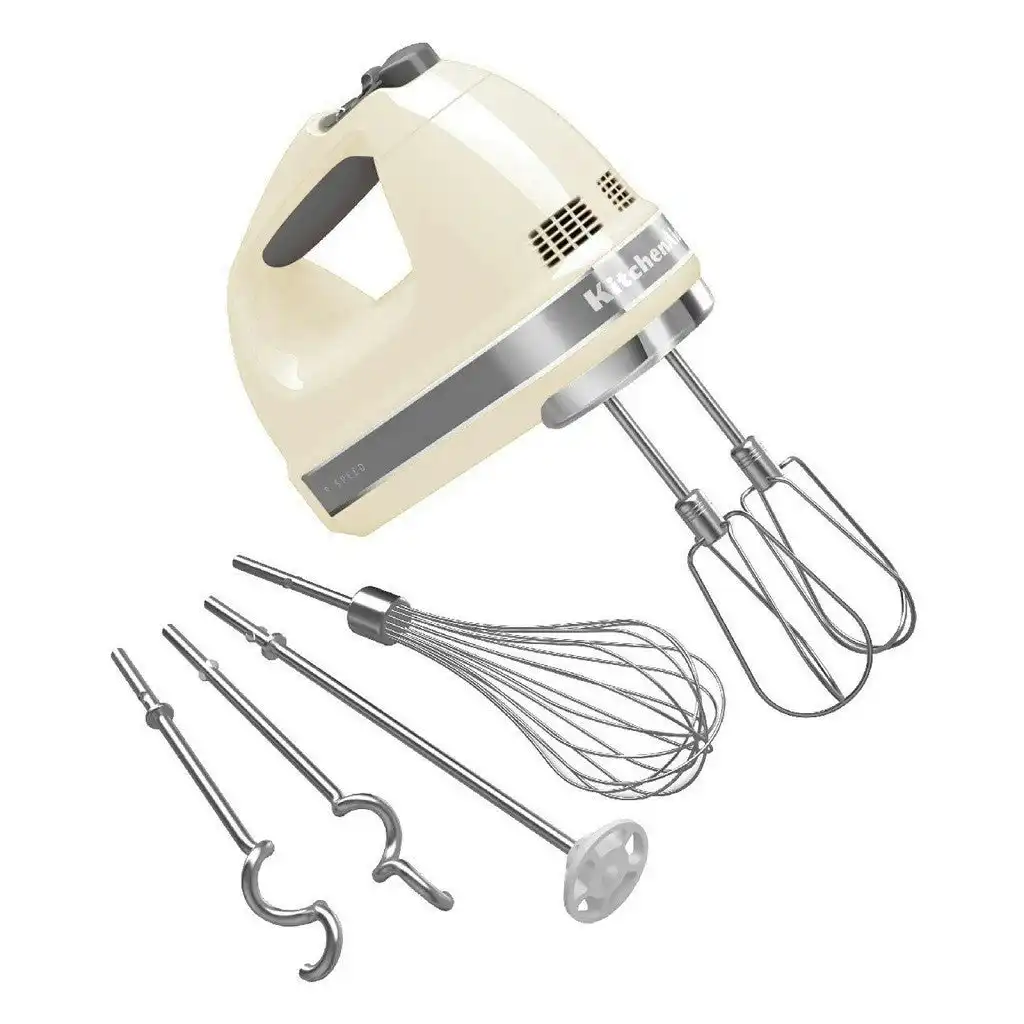 KitchenAid Hand Mixer 9 Speed - Almond Cream