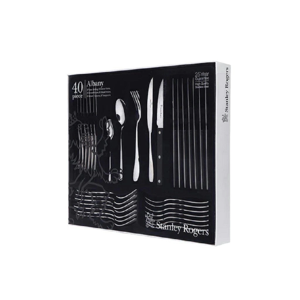 Stanley Rogers Albany 40 Piece Cutlery Set