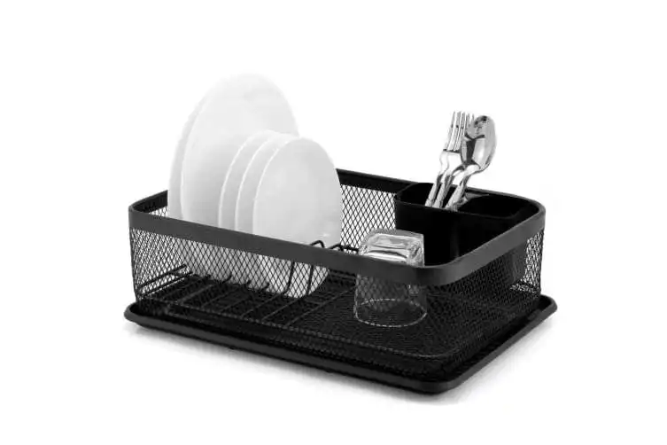 Classica Nero Mesh Dish Rack 41x29.5cm