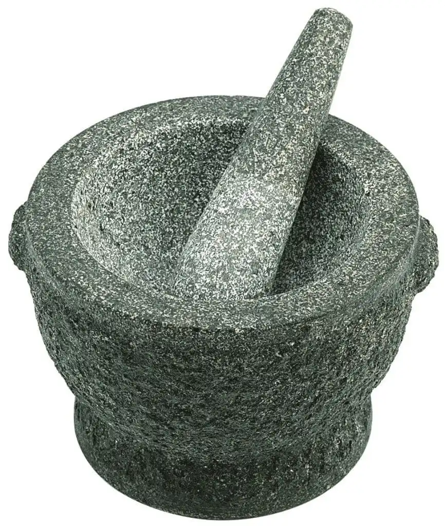 Avanti 20cm Rough Green Mortar & Pestle