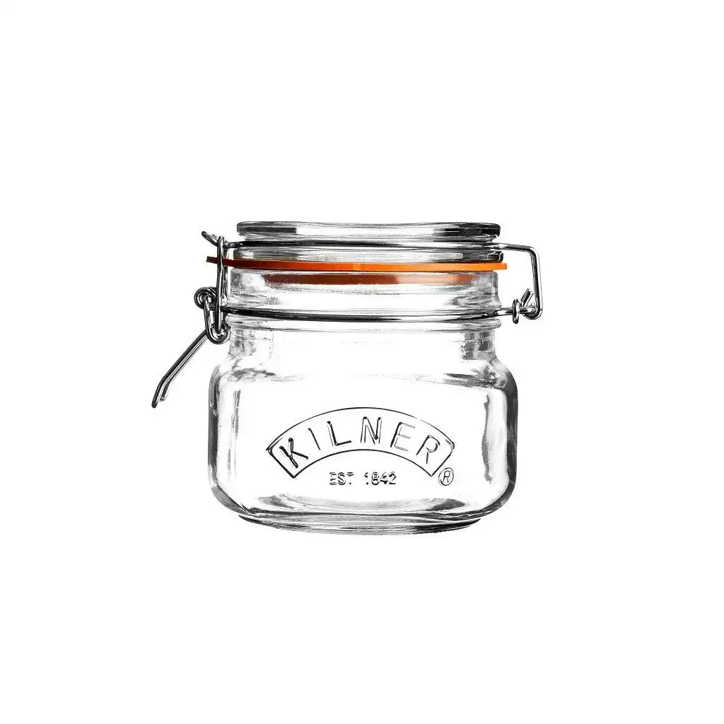 Kilner Square Clip Top Jar 500ml