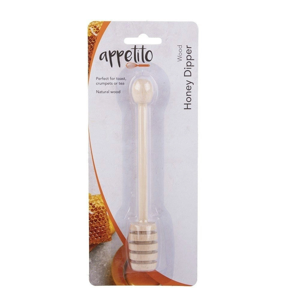 Appetito Honey Dipper Wooden