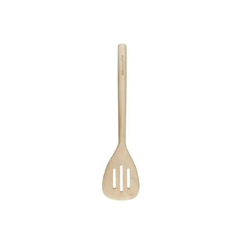 KitchenAid Maple Wood Slotted Turner