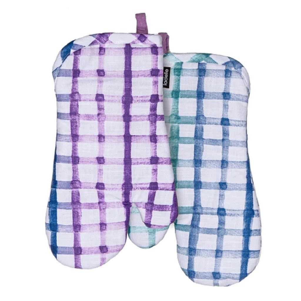 Ladelle Trinny Lavender Sherbet 2pk Oven Mitt