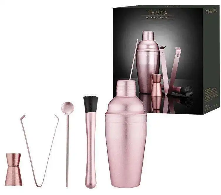 Tempa Aurora Cocktail Set 5pc Blush