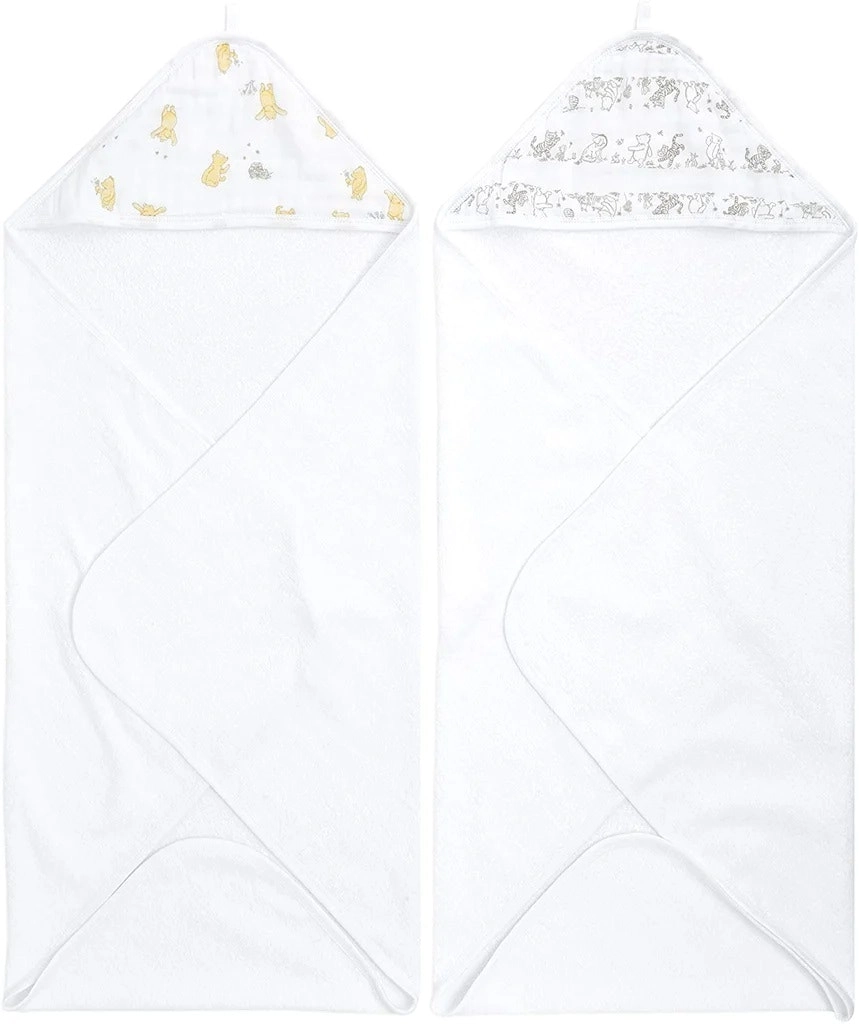 Aden + Anais 2-pack Hooded Towel Winnie & Friends