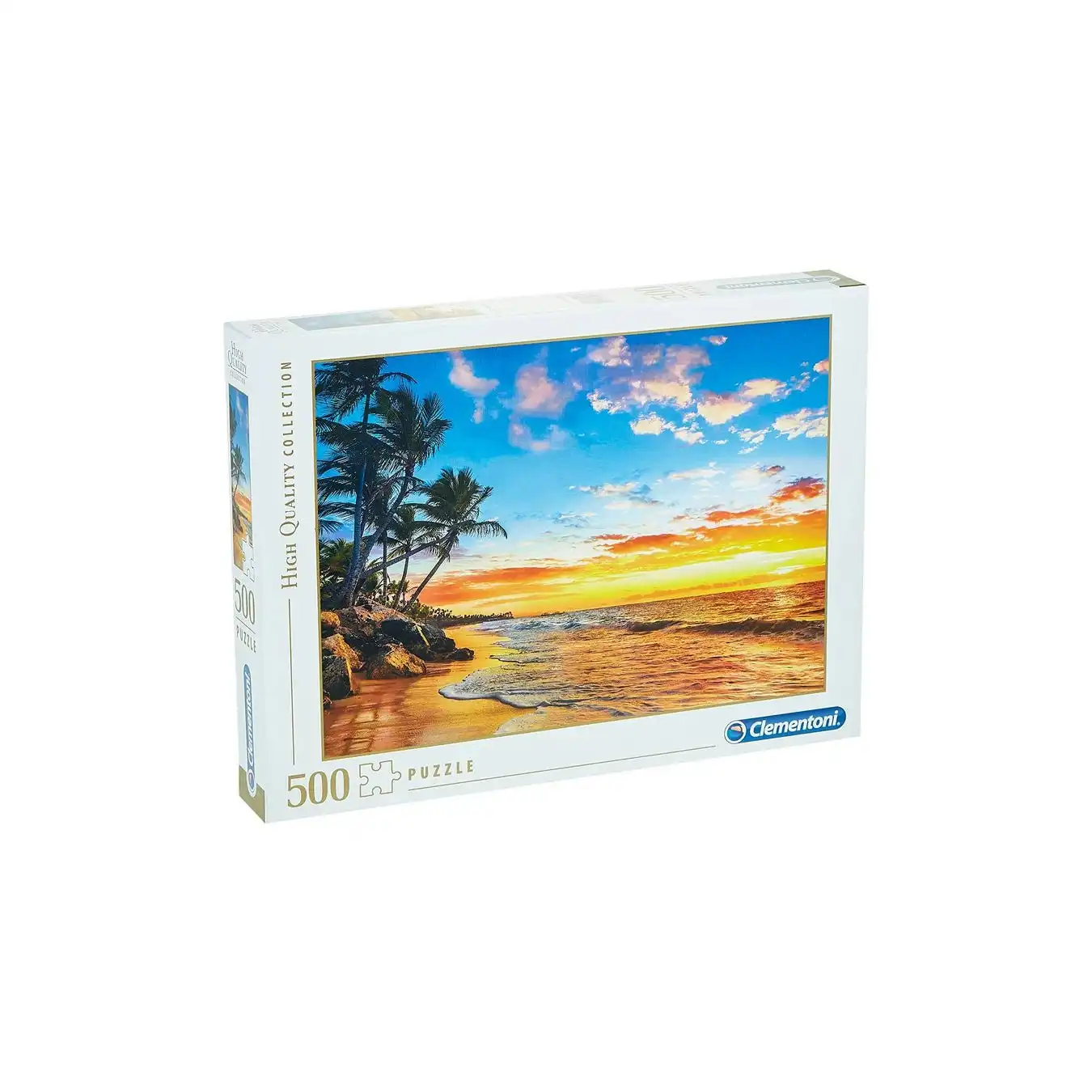 500-Piece Clementoni Jigsaw Puzzle, Paradise Beach