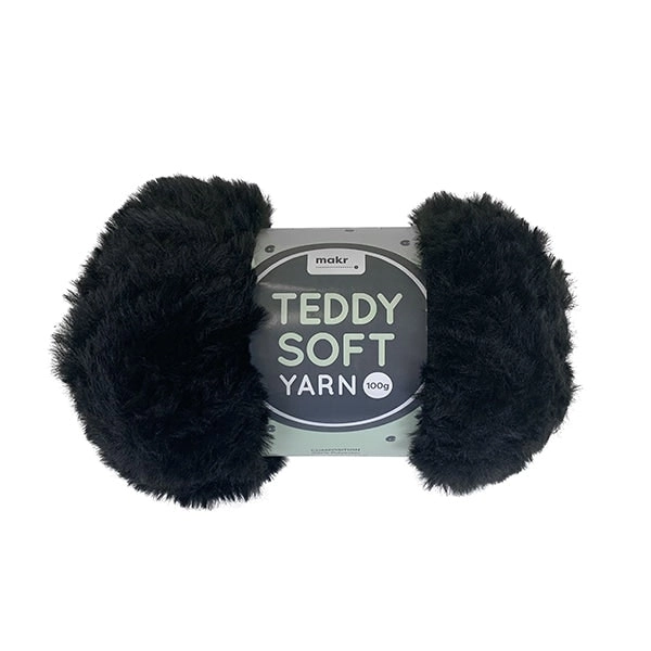 Makr Teddy Soft Crochet & Knitting Yarn, 100g Polyester Yarn