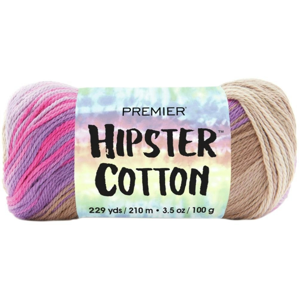 Premier Hipster Crochet & Knitting Yarn, 100g Cotton Yarn