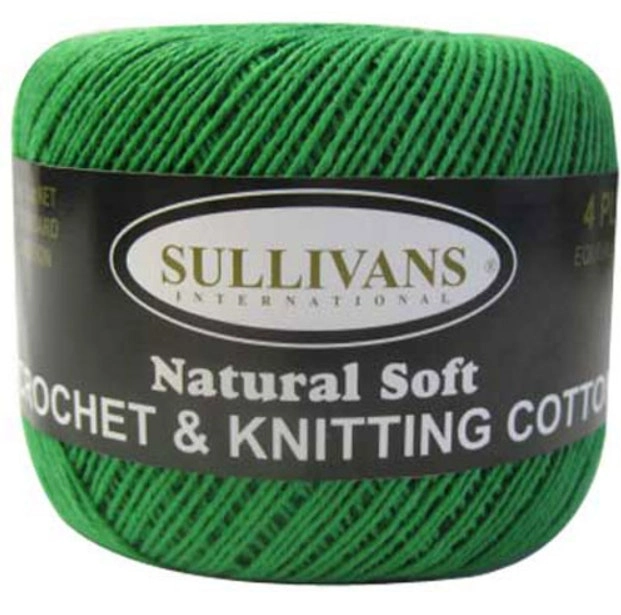 Sullivans Crochet & Knitting Yarn 4ply, 50g Cotton Yarn