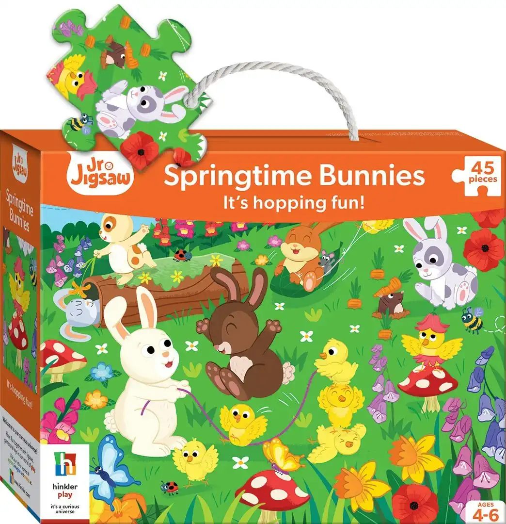 Junior Jigsaw Puzzle, Springtime Bunnies