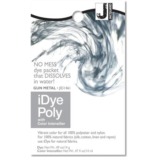 Jacquard Idye Poly, Gun Metal