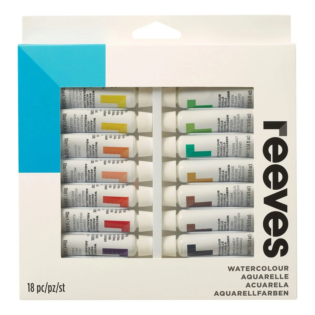 Reeves Artists Watercolour Paint Set- 18pk