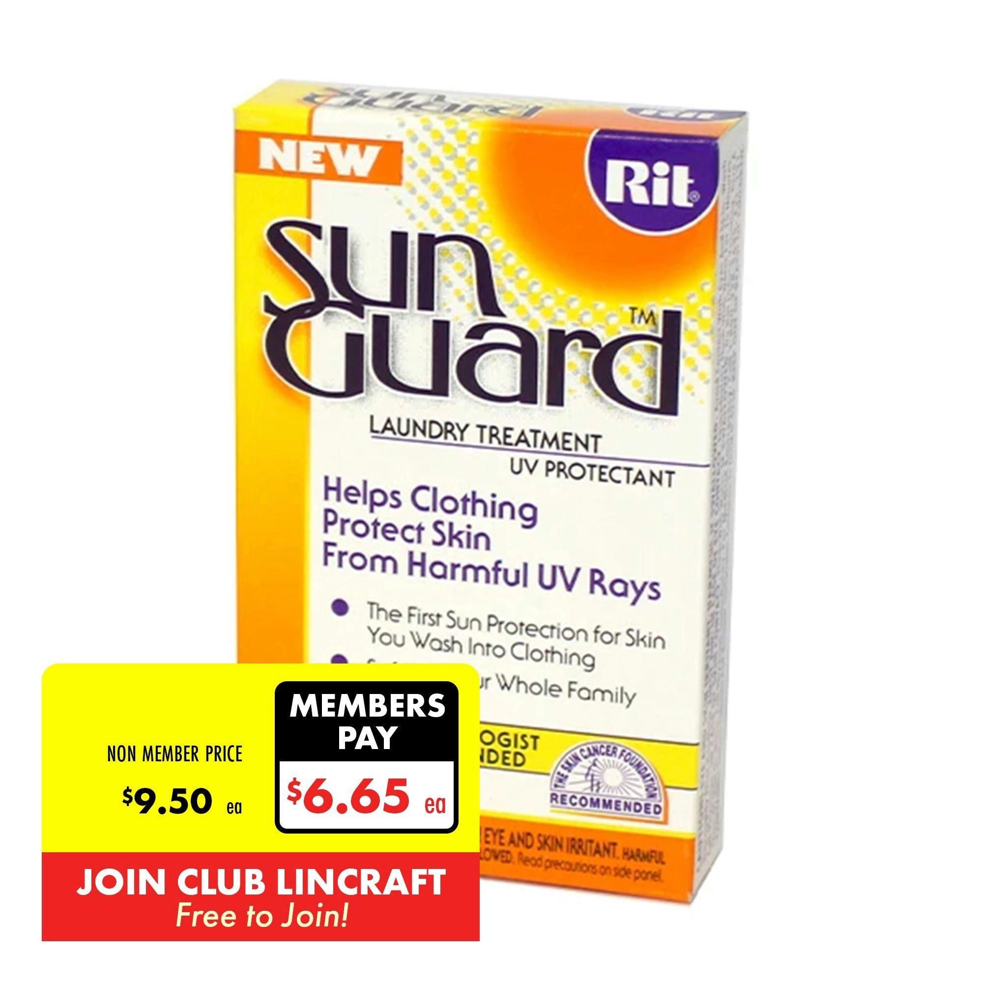 Rit Sun Guard Laundry Treatment, Sunshine Orange- 28.4g