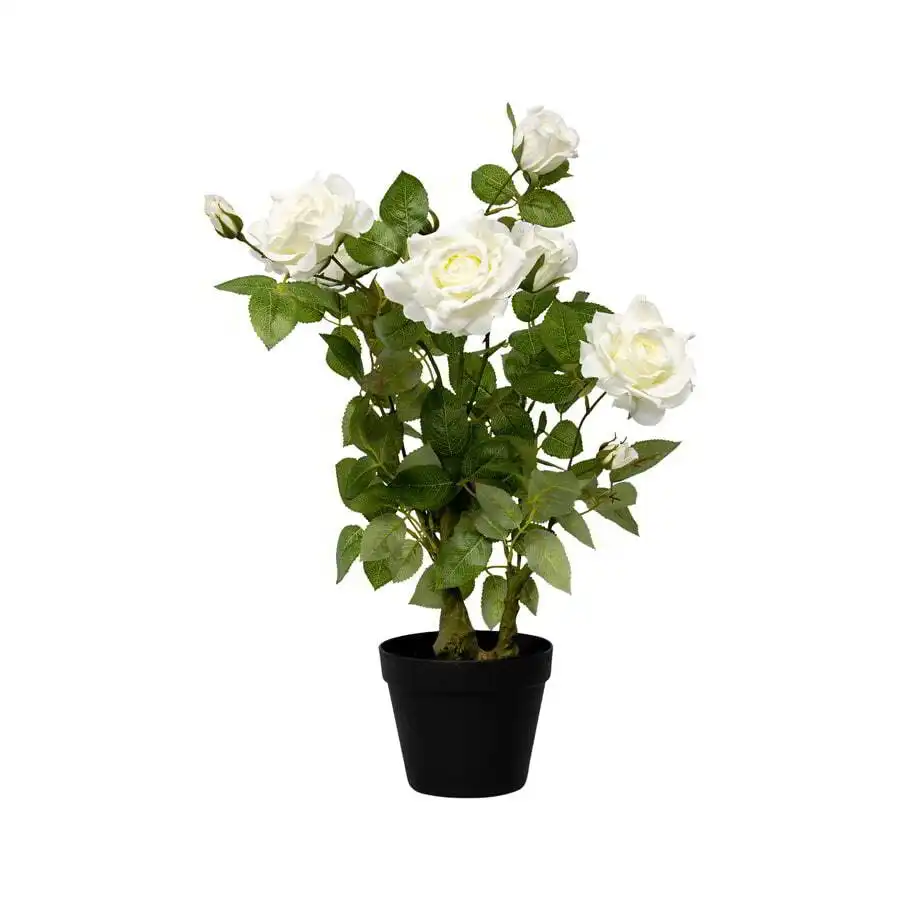 Artificial Rose Flower Plant in Pot