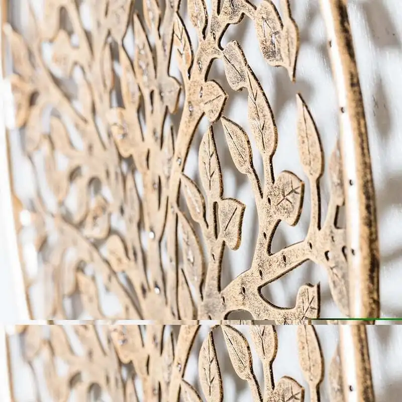 Willow & Silk Handmade Metal 64cm Tree of Life w/ Beads & Bells Wind Chimes