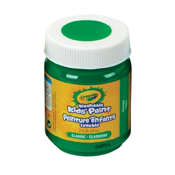 Crayola Washable Kids Paint, Green- 59ml