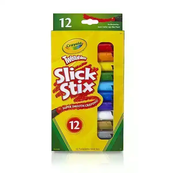  Crayola Silly Scents Twistables Colored Pencils, 12 Count, Ages  3 & Up (68-7402) : Toys & Games