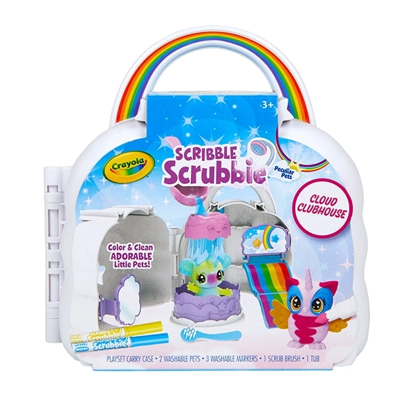 Crayola Scribble Scrubbie Cloud Clubhouse Set