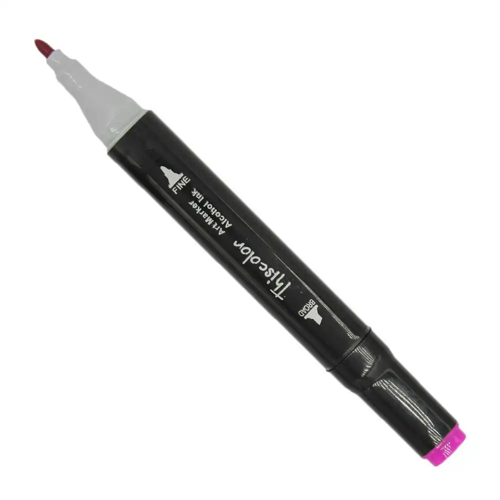 Thiscolor Double Tip Marker, 87 Azale Purple