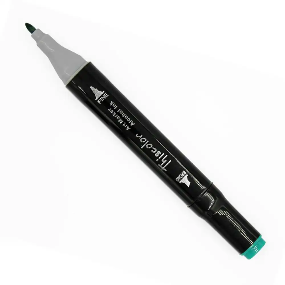 Thiscolor Double Tip Marker, 53 Turquoise Green