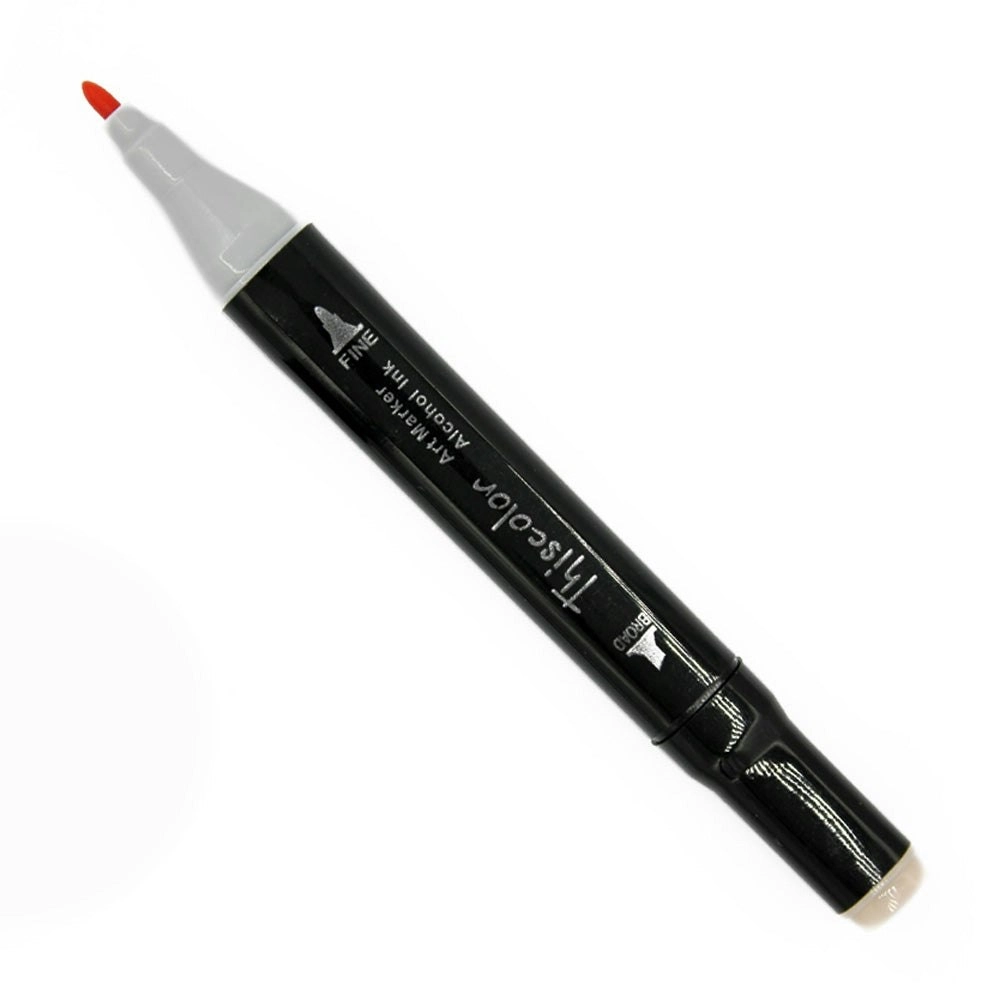 Thiscolor Double Tip Marker, 25 Salmon Pink