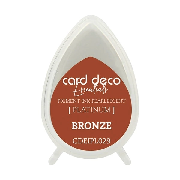 Card Deco Essentials Pigment Ink Pad, Pearlescent Bronze