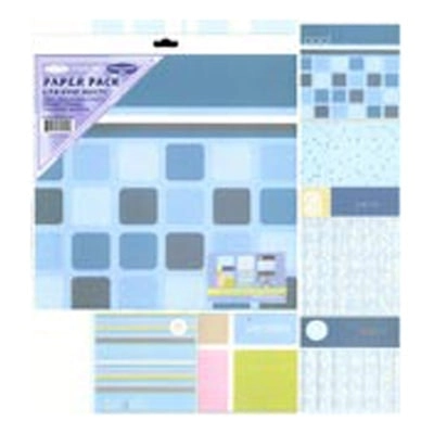 Sullivans Scrapbook Paper Pack, Beach Vacation- 6pk