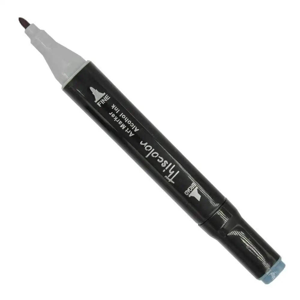 Thiscolor Double Tip Marker, Blue Grey 9