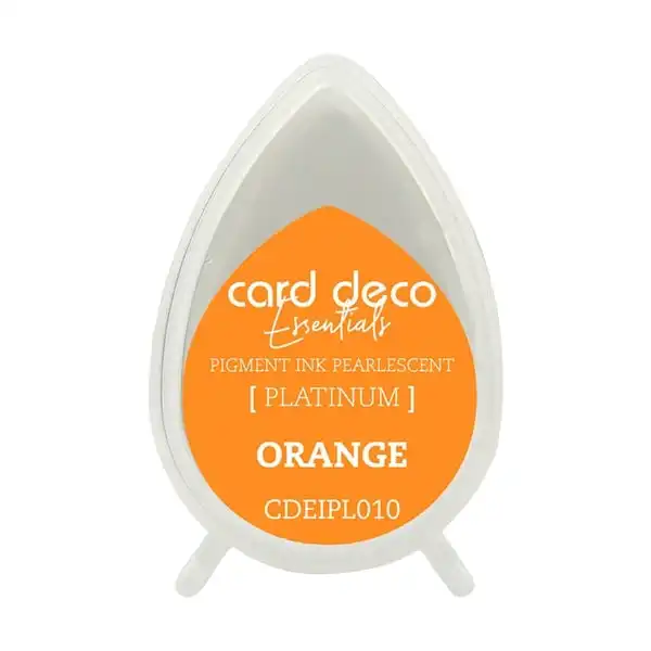 Card Deco Essentials Pigment Ink Pad, Pearlescent Orange