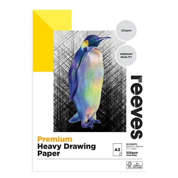 Reeves Premium Drawing Pad, 225gsm