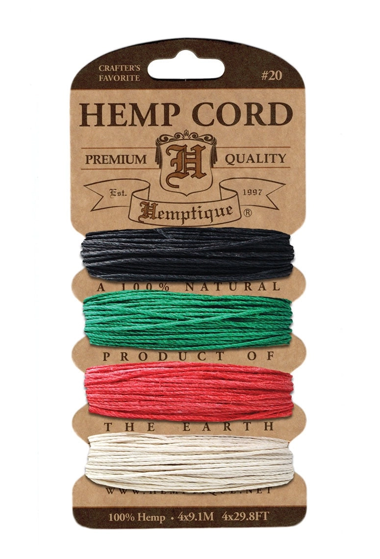 Hemptique Card Cord Set #20, Primary