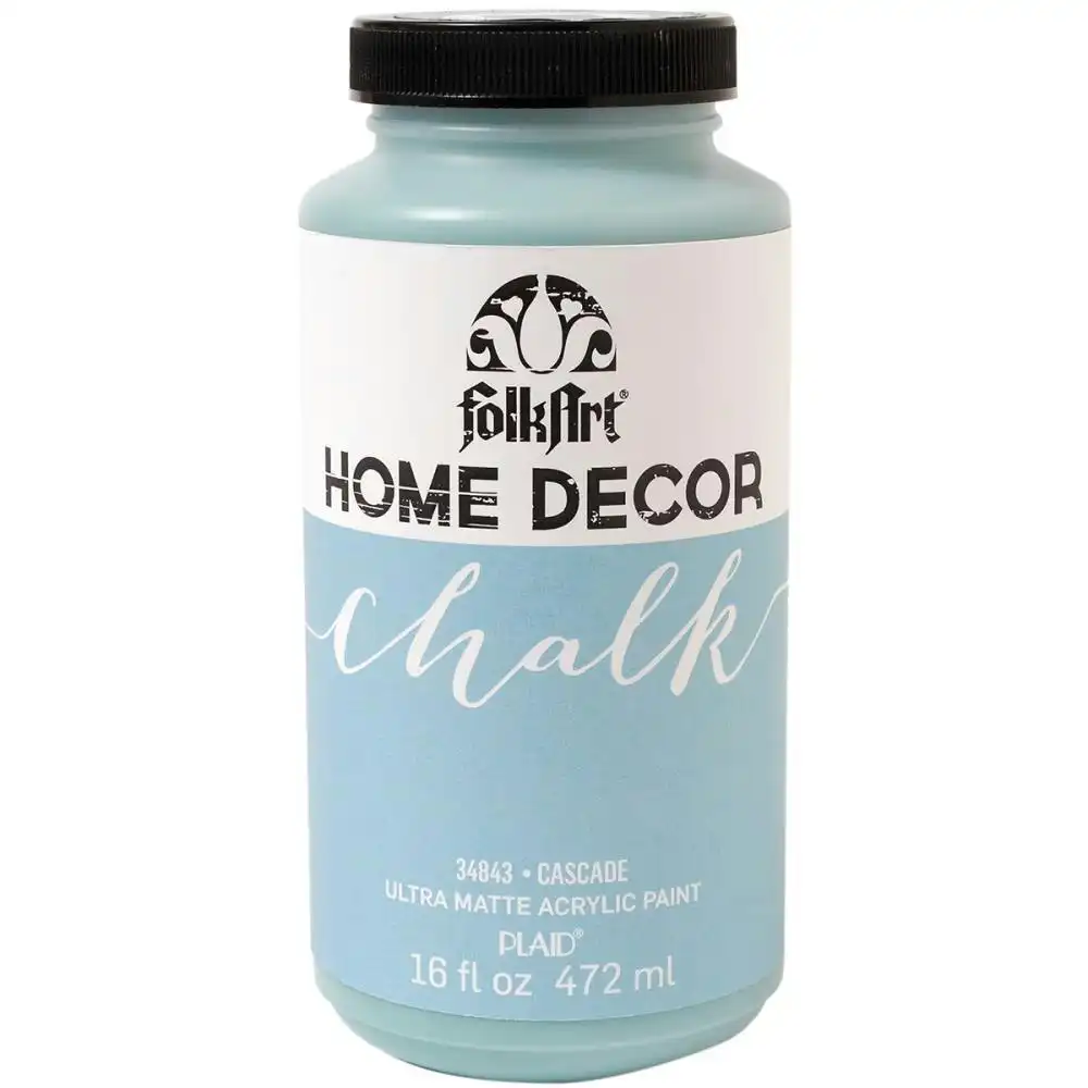 FolkArt Home Décor Chalk Paint, Cascade- 16oz