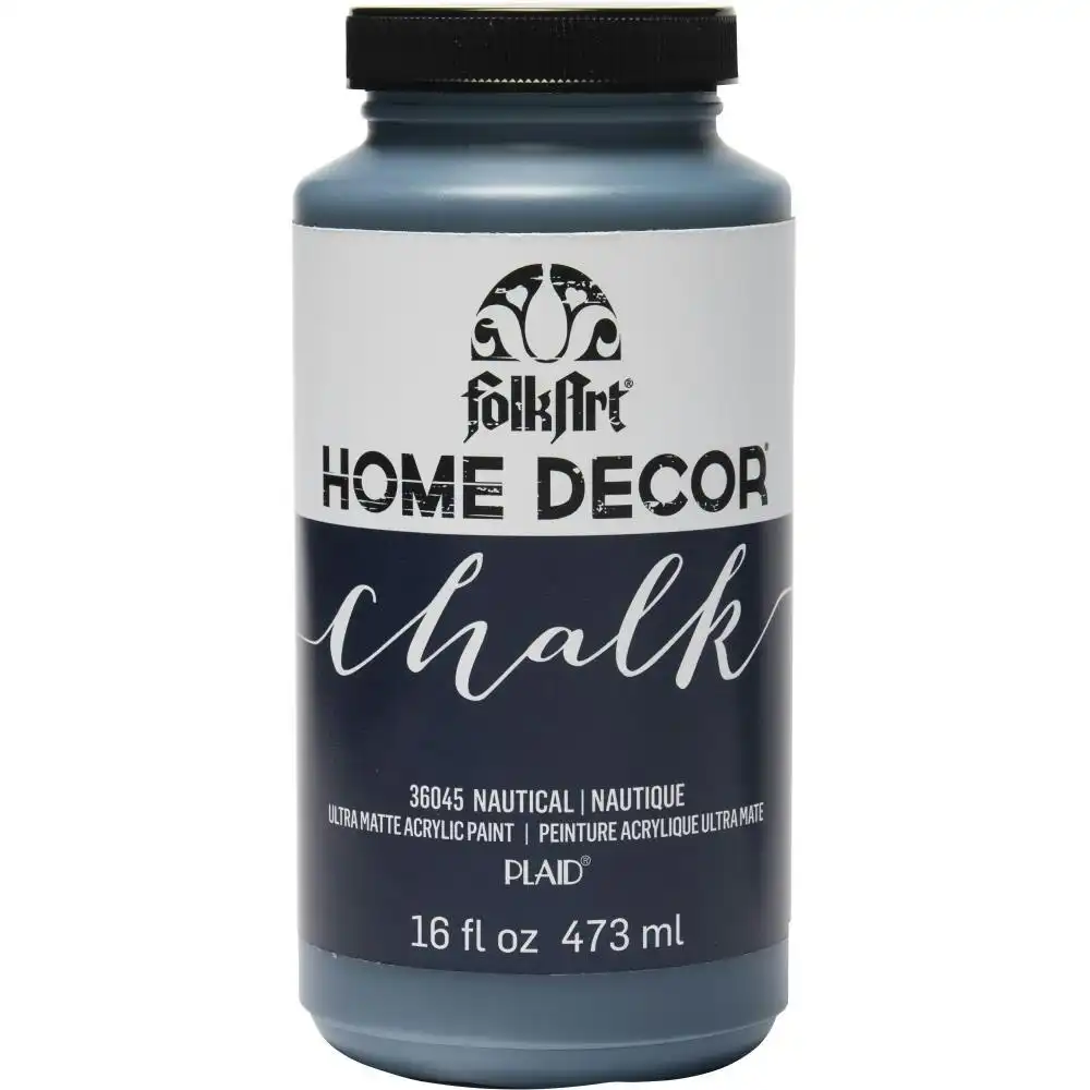 FolkArt Home Décor Chalk Paint, Nautical- 16oz