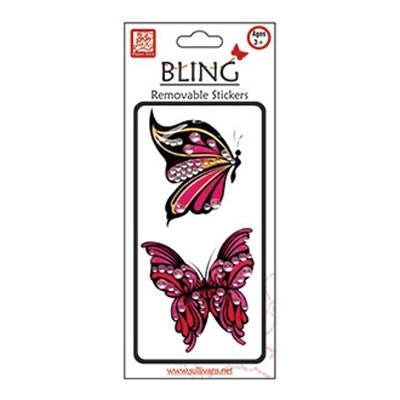 Sullivans Acrylic Sticker Bling, Butterflies