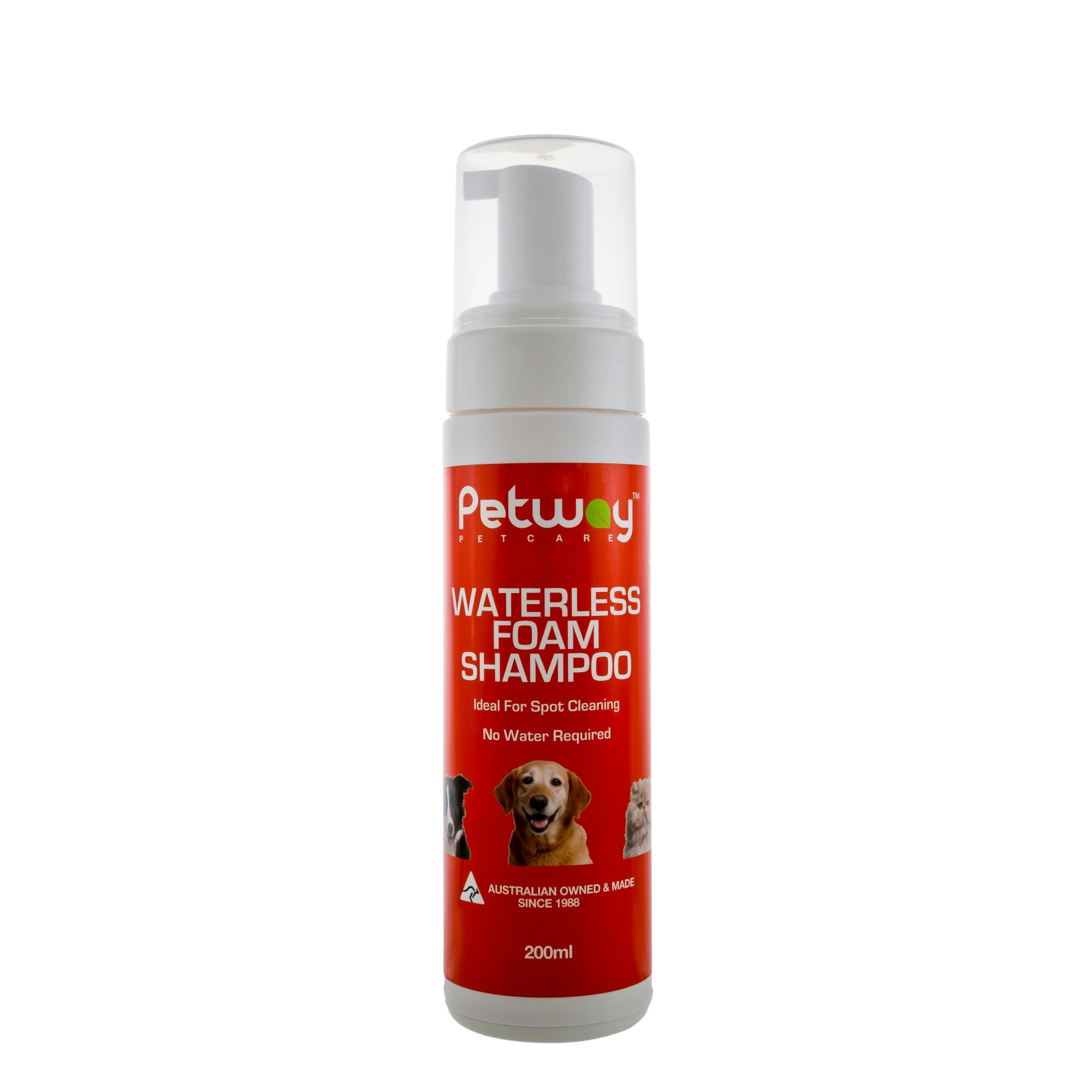 Petway Petcare Waterless Foam Shampoo