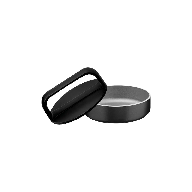 Tramontina Black Burger Hamburger Press in Black Polyprolylene with Aluminum Base