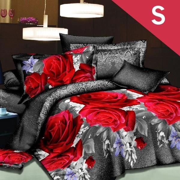 Great Rose Design Quilt Cover Set