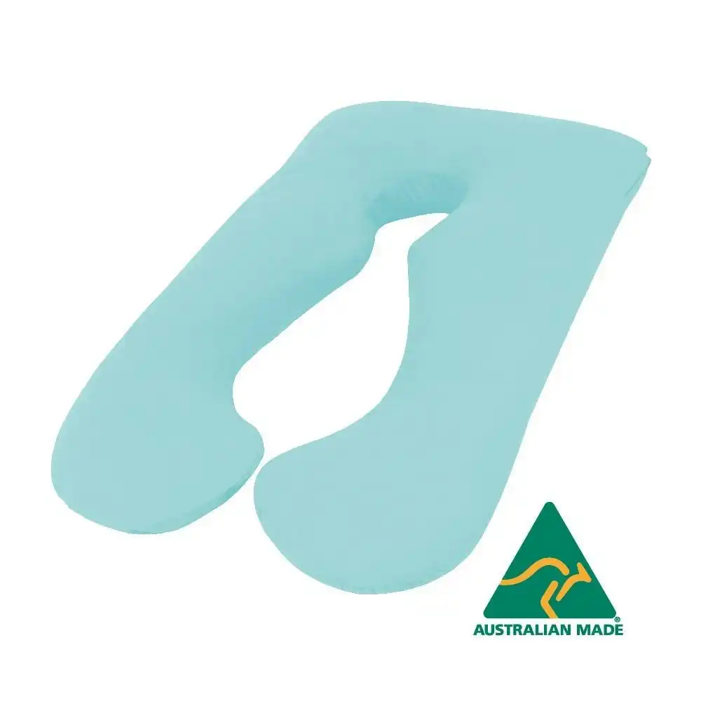 Aquamarine Color Aus Made Maternity Pregnancy Nursing Sleeping Body Pillow