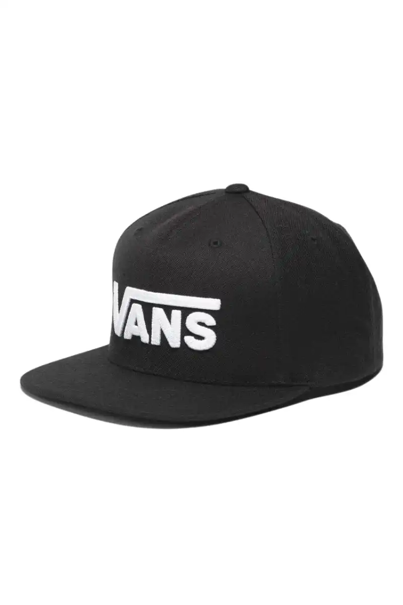 Vans | Drop V II Snapback (Black / White)