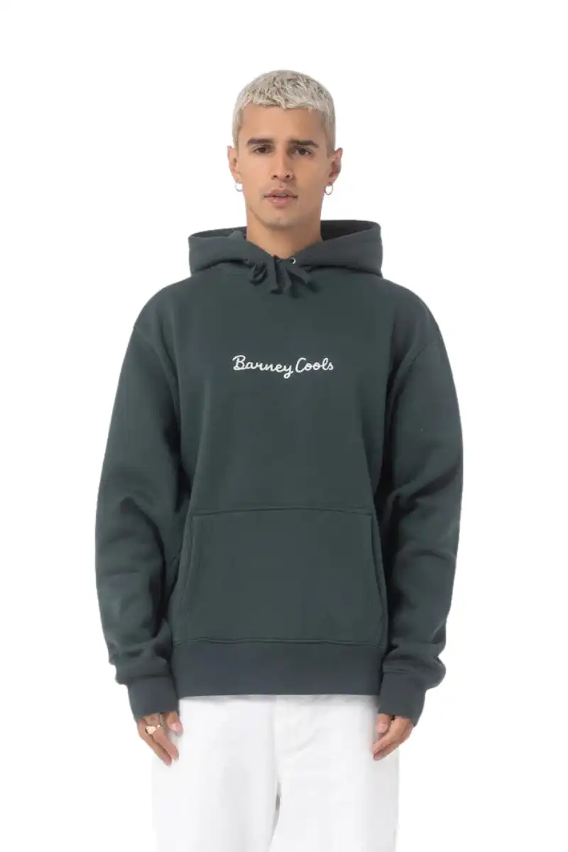 Barney Cools | Mens Logo Hood (Lawn)