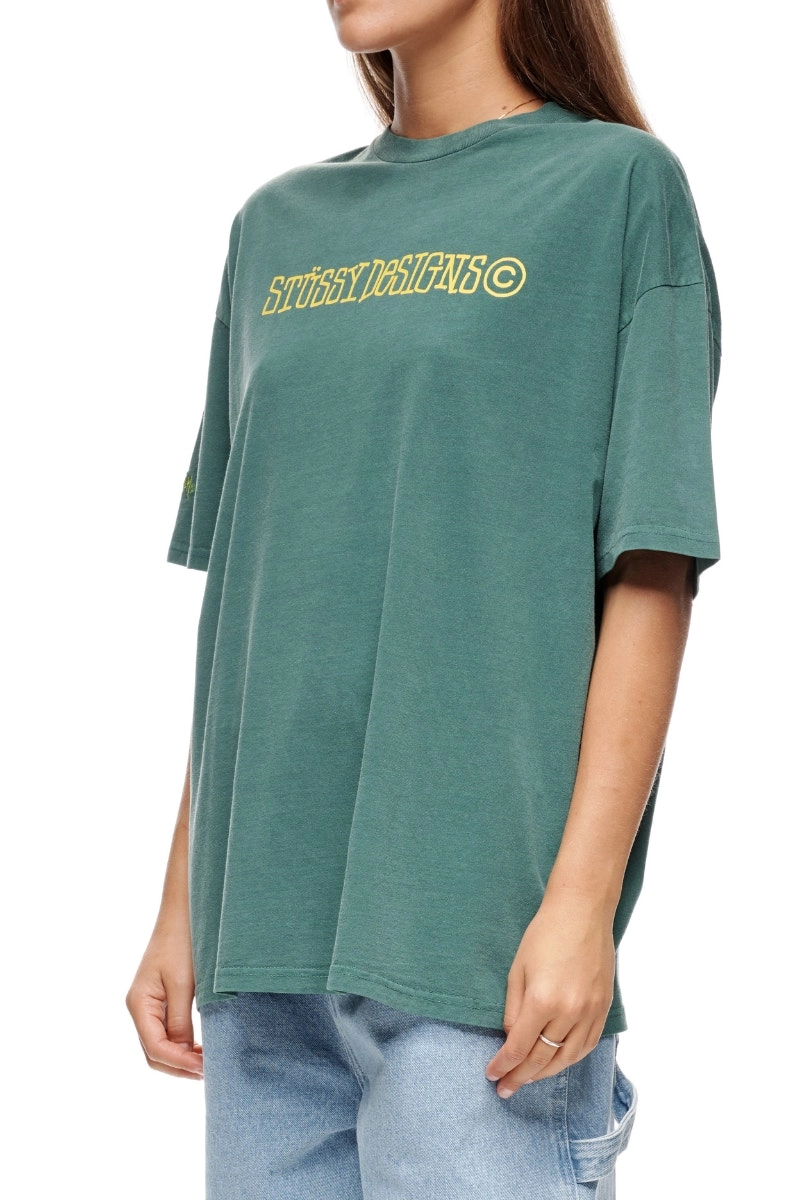 Stussy | Womens Designs Relaxed Tee (Ocean)