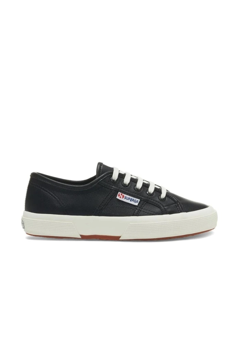 Superga | Unisex 2750 Vegan Faux Leather (Black)