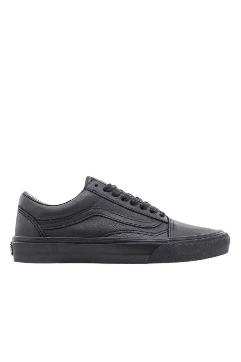 Vans | Unisex Old Skool Leather (Black/Black)