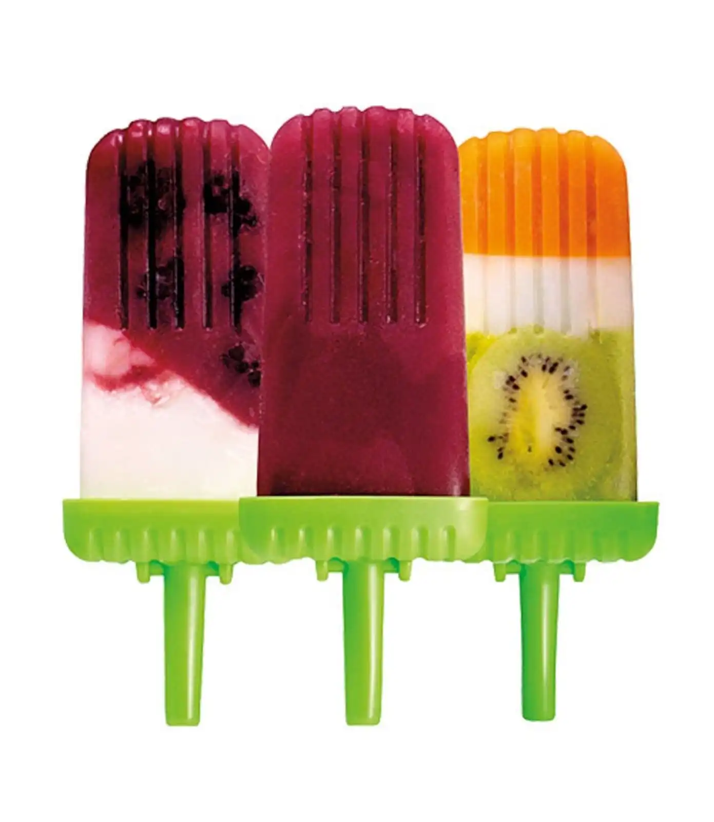 Avanti Groovy Green Ice Pop Moulds   Set Of 6