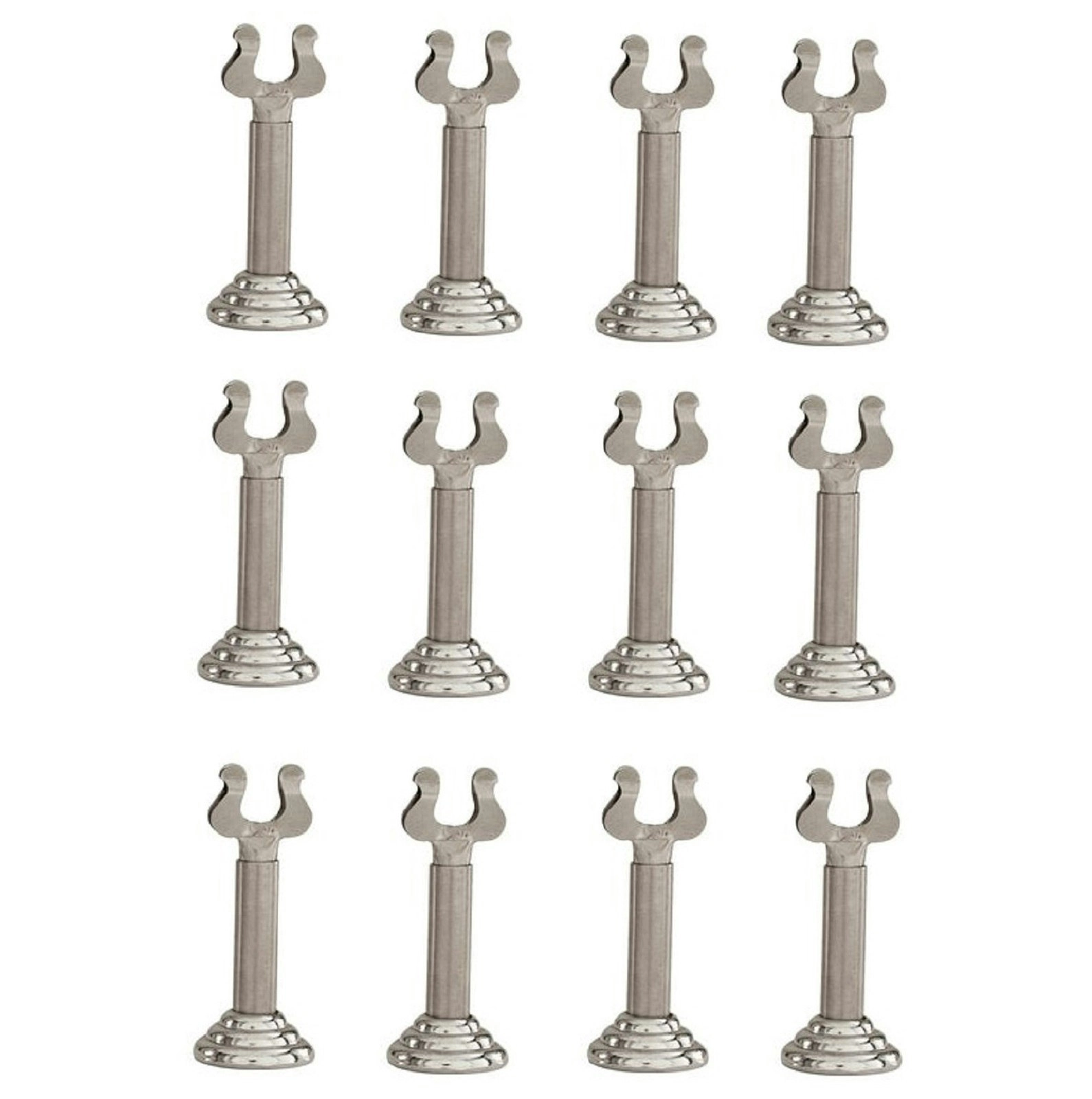 12 HARP SHAPE PLACE CARD MENU HOLDER - 65mm