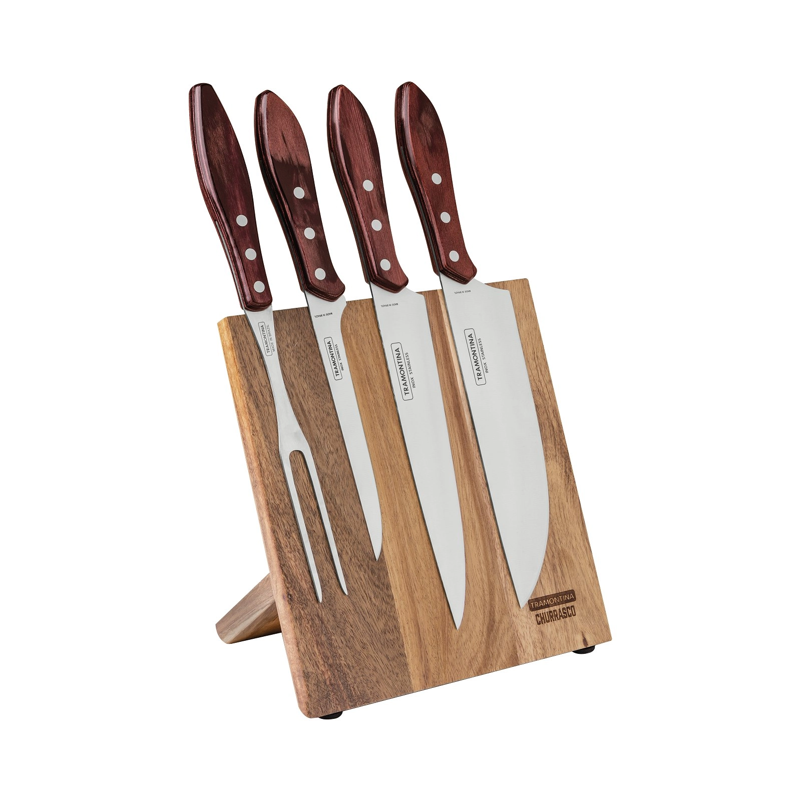 Tramontina Churrasco Barbecue 5 Piece Knife Block Set