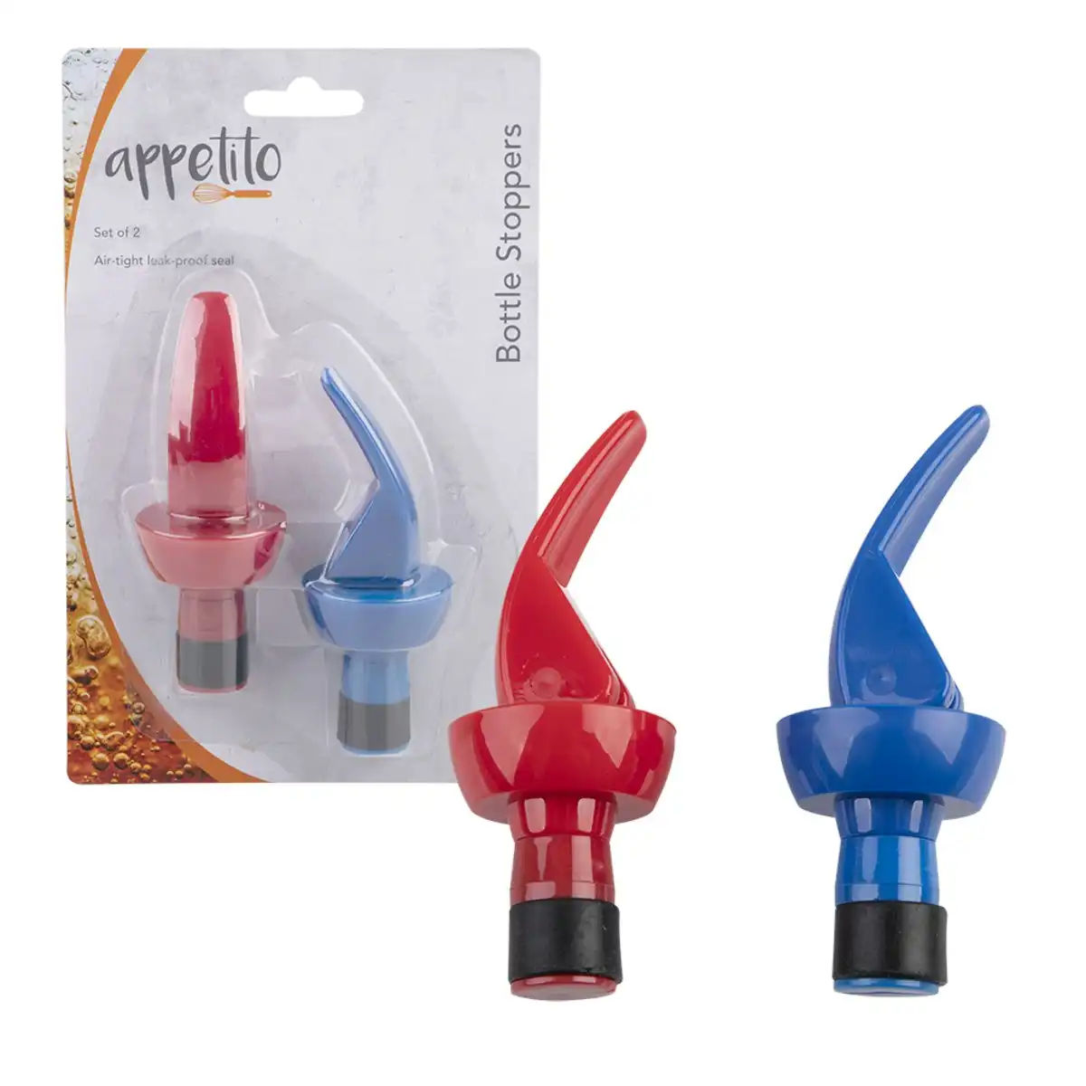 Appetito Bottle Stoppers Set 2