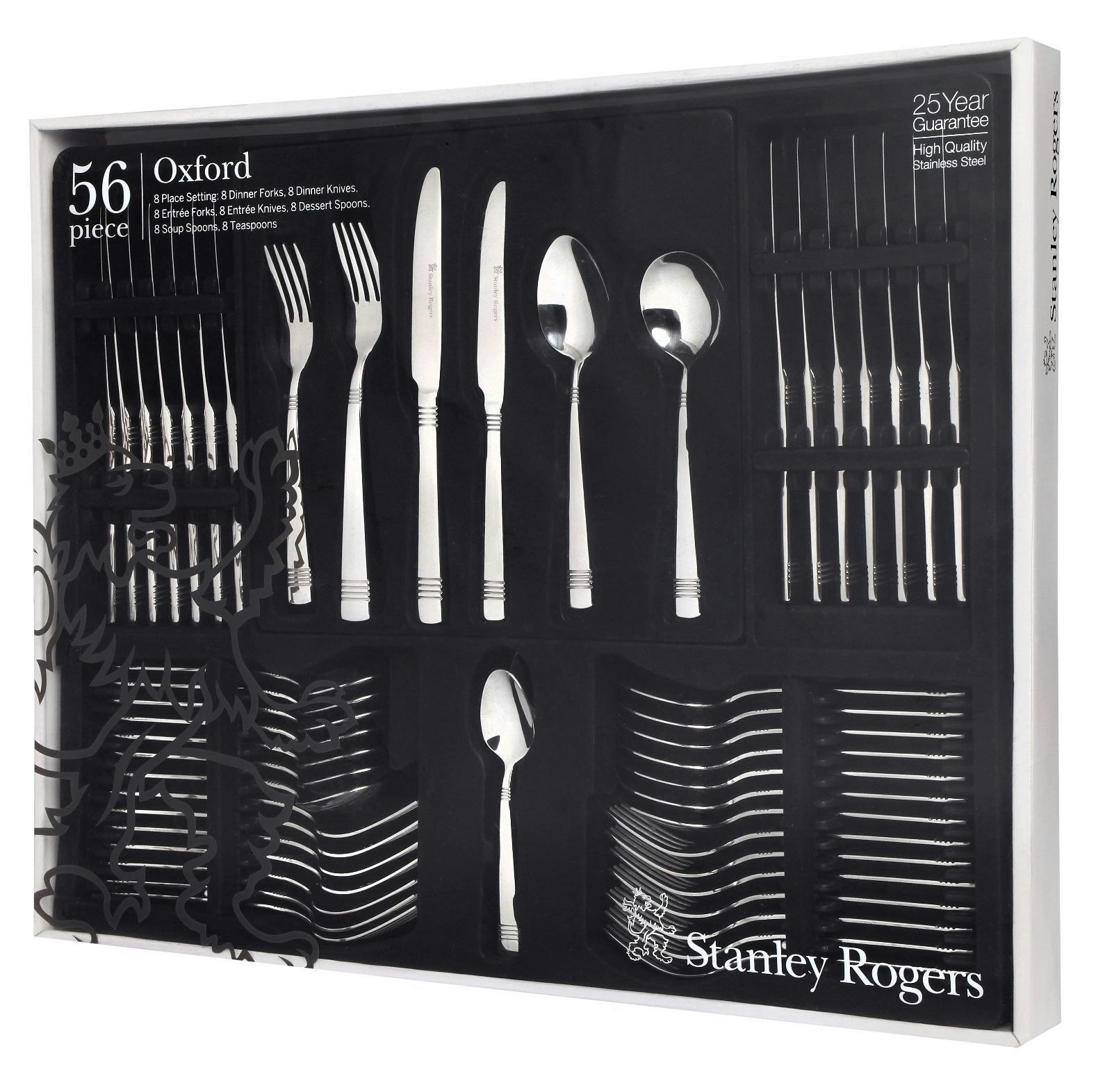 Stanley Rogers 56 Piece Oxford Cutlery Gift Boxed Set