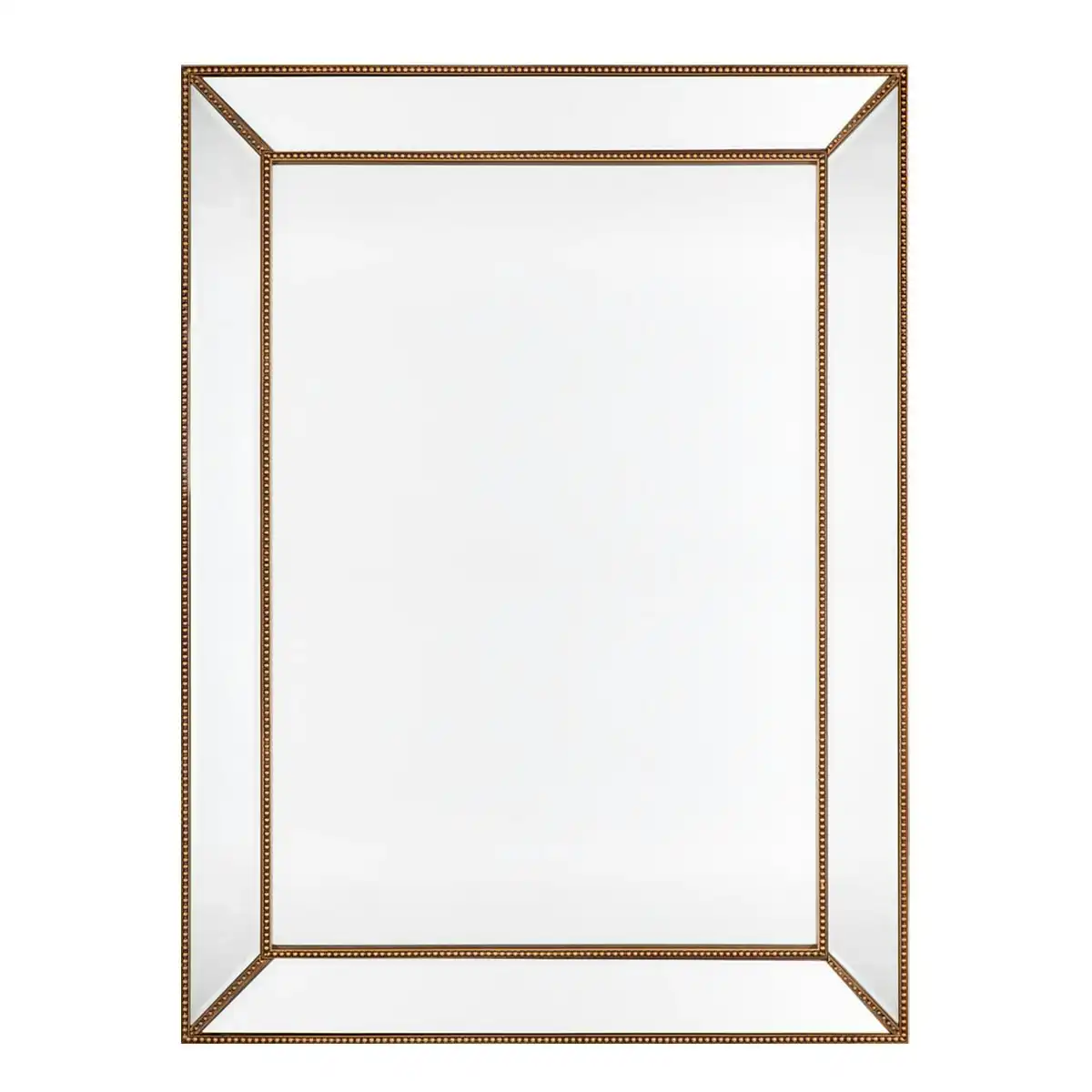 Zeta Wall Mirror - Large Antique Gold